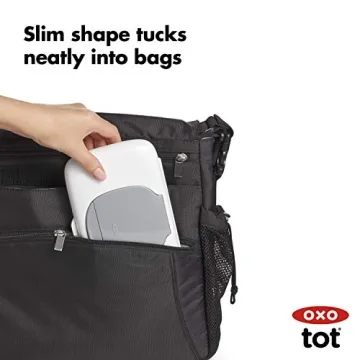 OXO Tot On-The-Go Wipes Dispenser Compact Moisture-Locking