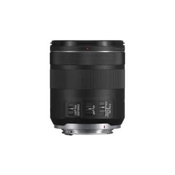 Canon RF 85mm F2 Macro is STM, Compact Medium-Telephoto Black Lens (4234C002)