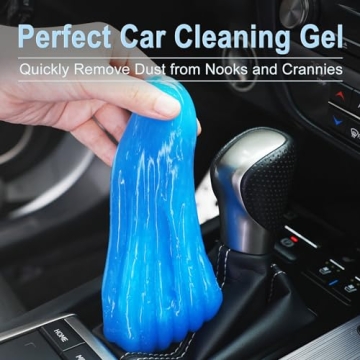Eco-Friendly Car and Gadget Cleaning Gel for Easy Maintenance