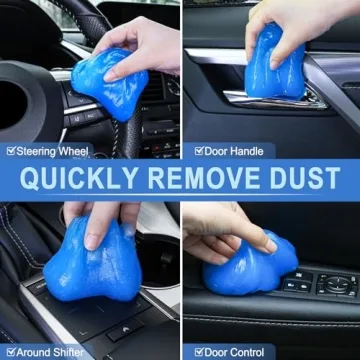 Eco-Friendly Car and Gadget Cleaning Gel for Easy Maintenance