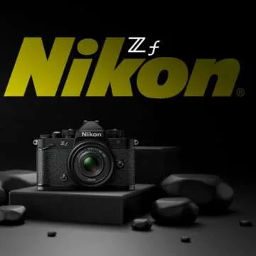 Nikon Z f | Full-Frame Mirrorless Stills/Video Camera with Iconic Styling | Nikon USA Model