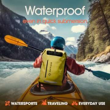 Waterproof Earth Pak Travel Backpack 55L for Adventurers
