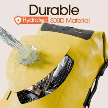 Waterproof Earth Pak Travel Backpack 55L for Adventurers