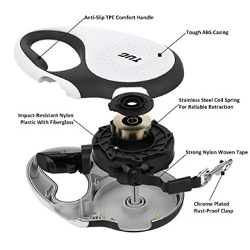 TUG 360° Retractable Dog Leash - 16ft Medium Leash