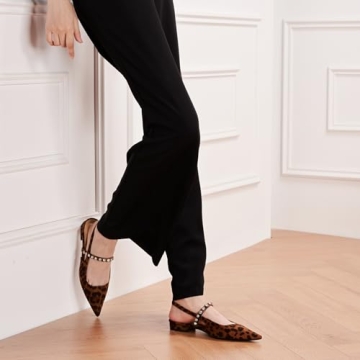 Stylish C.Paravano Slingback Flats for Dressy Occasions