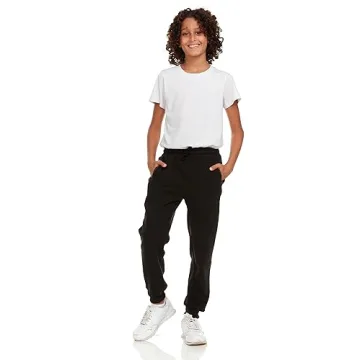 Boys Sweatpants 3Pk - Fleece Joggers with Pocket