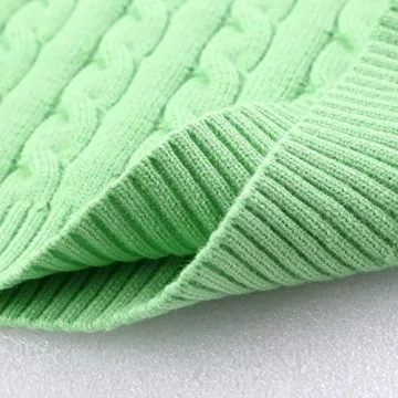 TSSOE Women's Vintage Argyle Plaid Sweater Vest Knitted