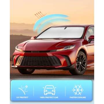 2025 Camry Windshield Sunshade Reflective UV Protection