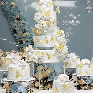 72 Pcs Butterfly Wall Decor Stickers for All Occasions