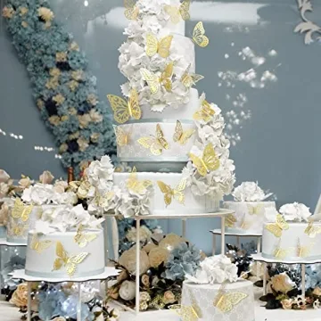 72 Pcs Butterfly Wall Decor Stickers for All Occasions