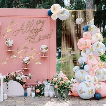 72 Pcs Butterfly Wall Decor Stickers for All Occasions