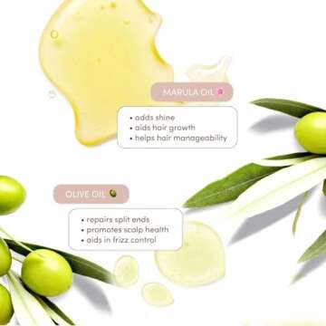 Mizani True Textures Moisture Replenish Shampoo | Curly Hair Care