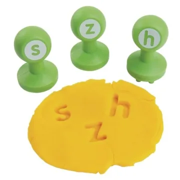 Colorations Alphabet Dough Stampers for Kids