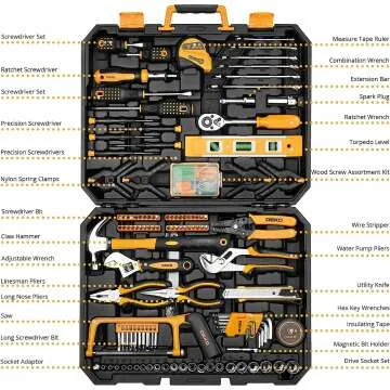 228 Piece Auto Repair Tool Set by DEKOPRO