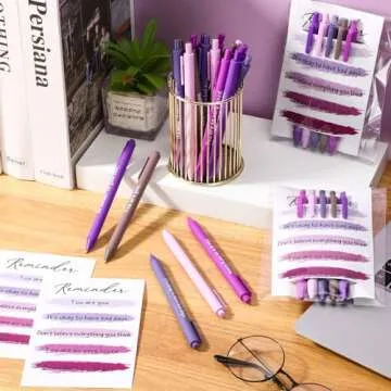 MotiMind 30 Pcs Mental Health Reminders and Pens