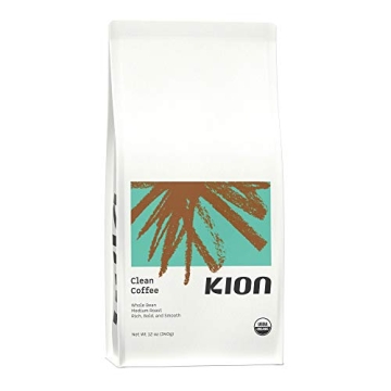 Kion Organic Ground Coffee, Tested for Toxins, Ethically Sourced, Rich, Bold, and Smooth, Medium Roa...