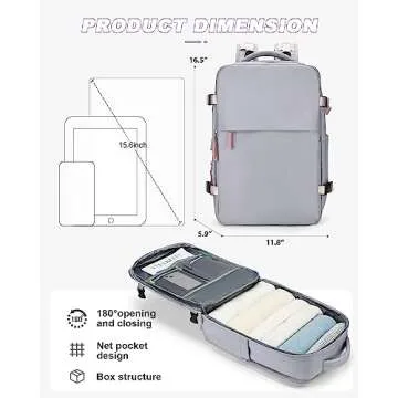 Travel Backpack For All Occasions Carry On Approved