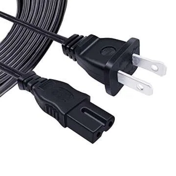 8ft AC Power Cord Replacement for Bose Wave Music System IV III,Soundtouch IV Music System Power Cord 2 Prong AC Cable