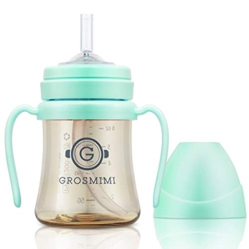 GROSMIMI Spill Proof Magic Sippy Cup for Toddlers