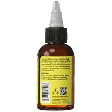 Jamaican Mango & Lime Black Castor Oil, Original, 2 Fl Oz