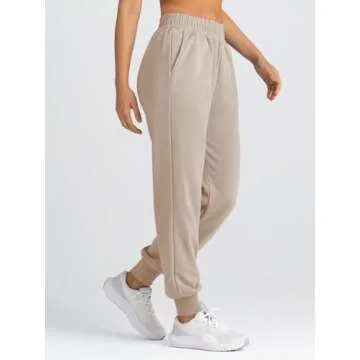 Yovela Women's Trendy Warm Joggers for Fall and Winter