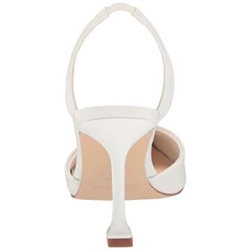 Marc Fisher Women's HADYA Pump, White 140, 5