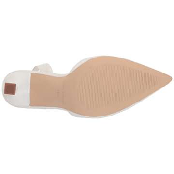Marc Fisher Women's HADYA Pump, White 140, 5