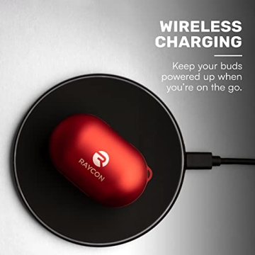 Raycon Everyday Bluetooth Wireless Earbuds (2023 Edition) with Microphone- Stereo Sound in-Ear Bluetooth Headset True Wireless Earbuds 32 Hours Playtime (Matte Black)