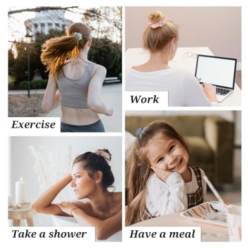 Luxe Silk Scrunchies 24 Pcs - Gentle No-Snag Hair Ties