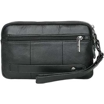 Leather Passport Organizer for Business Travel