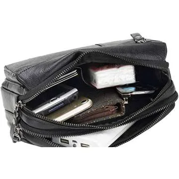 Leather Passport Organizer for Business Travel