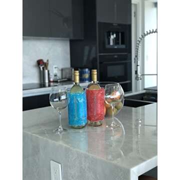 Keep Wine Cold with Typhon East Chiller Sleeves - 2 Pack