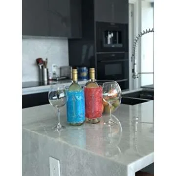 Keep Wine Cold with Typhon East Chiller Sleeves - 2 Pack