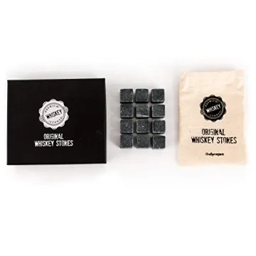 Premium Marble Whiskey Stones Gift Set for Enthusiasts