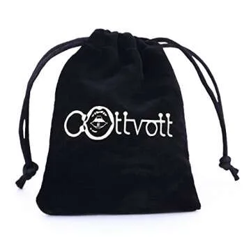 COTTVOTT A-Z Alphabet Pendant Necklace 4 Color Options