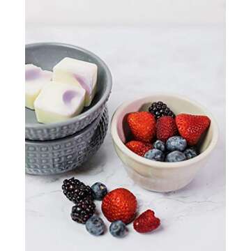 Swan Creek Mountain Berry Parfait 5.25oz Drizzle Melts 4-Pack | Soy Wax Melts Herbal Fragrance for The Home | Fruity Scented Break Apart Soybean Wax | Made in The USA