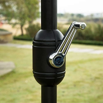 Sunnyglade 9' Patio Umbrella for Outdoor Shade and Style