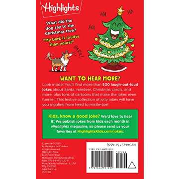 Best Kids' Christmas Jokes Ever!: Festive Collection of Santa Jokes, Reindeer Riddles and Christmas ...