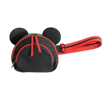 Freshly Picked Obsidian Mickey Anaheim Hip Pack – Stylish Fanny Pack for Disney Adventures
