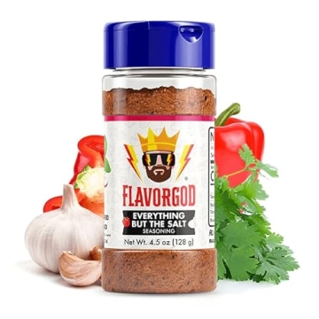 Flavor God No Salt Seasoning - Healthy Taste Enhancer