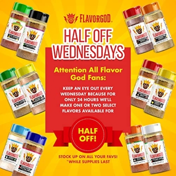 Flavor God No Salt Seasoning - Healthy Taste Enhancer