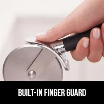 Gorilla Grip 9 Inch Pizza Cutter Wheel with Comfort Handle