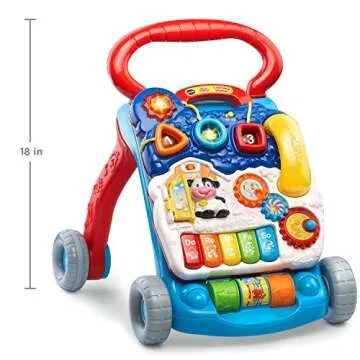 VTech Sit-to-Stand Learning Walker for Your Child's Growth