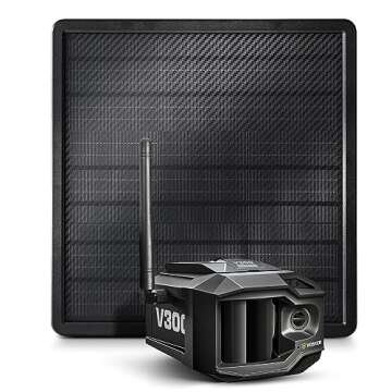 Vosker V300 Ultimate Outdoor Security Camera - Solar Powered