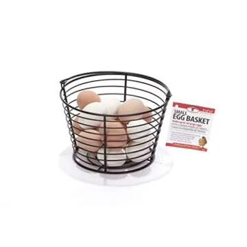 Little Giant® Small Egg Basket | Basket for Carrying and Collecting Chicken Eggs | Wire Egg Basket ...