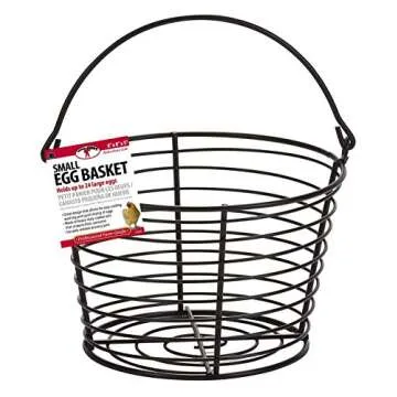Little Giant® Small Egg Basket | Basket for Carrying and Collecting Chicken Eggs | Wire Egg Basket | Egg Collecting Basket