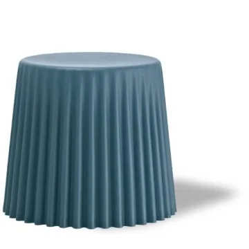 2xhome Modern Stackable Stool Chair - Stylish and Weather Resistant, Teal