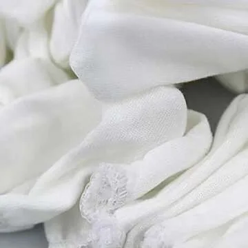 Zxfuture Pack of 100 Cotton Finger cots Protect Fingers Comfortable and Breathable, Absorb Sweat，Cloth Finger cot