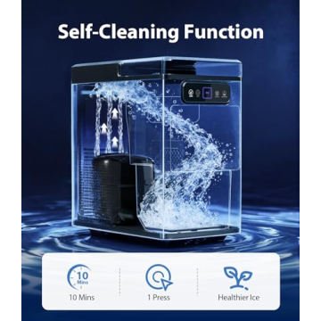 SenCre Nugget Ice Maker with 40lbs Daily Capacity