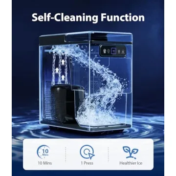 SenCre Nugget Ice Maker with 40lbs Daily Capacity